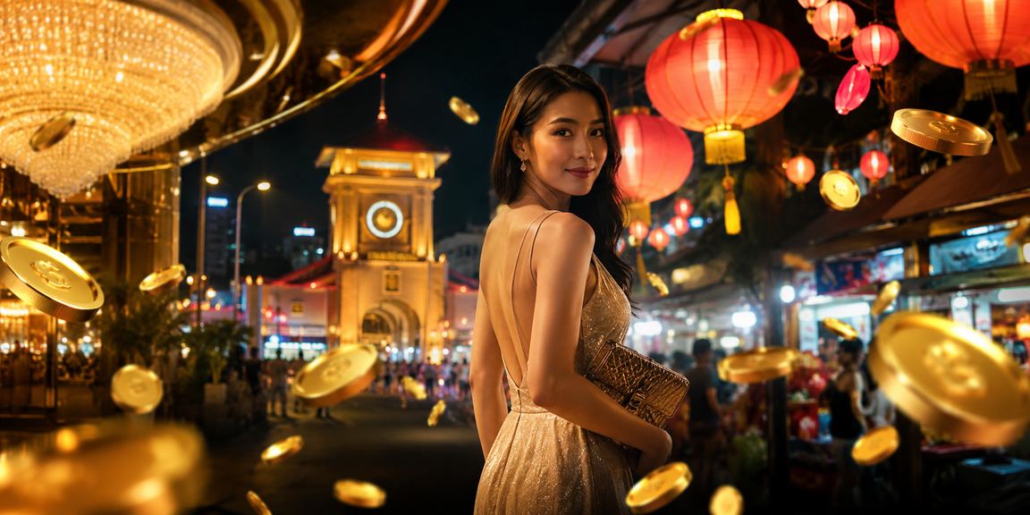 Cảnh tượng nhộn nhịp tại chợ đêm TP. Hồ Chí Minh với hoạt động cá cược và giải trí buổi tối